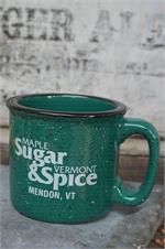VT Sugar and Spice Campfire Logo Mug - Green