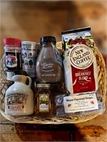 VT Gift Basket - Vermont Sugar and Spice Maple Syrup - Taste of VT